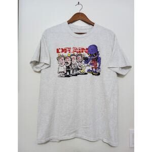 DRAIN Santa Cruz Hardcore Punk Alien Graphic Tee Silvio Capoferri Art Shirt SZ ?